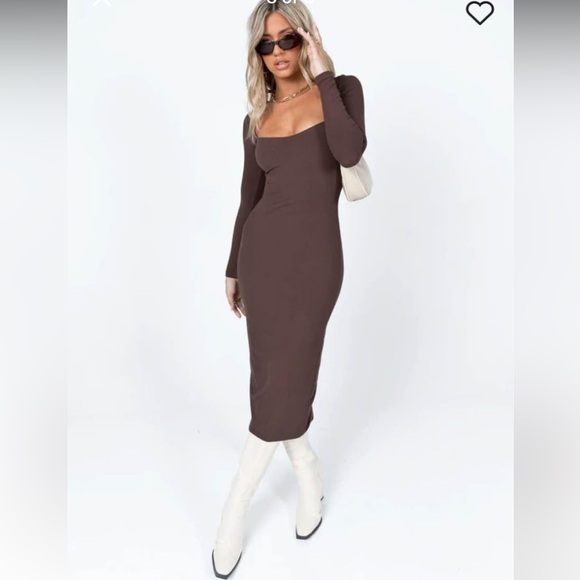 Princess Polly Midi Dress - Picture 1 of 7